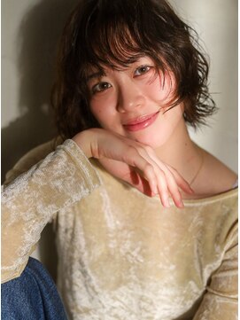 ベレッタ 楠葉店(veretta.) 春夏★軽やかな印象のくるくるパーマ/くせ毛風/外国人風/個性派