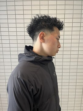 ラフカッターズZ 町田店 BLOW OUT TAPER【町田/理容室/床屋/顔剃り/シェービング】