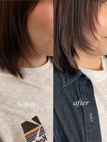 カールム(carlm) 【顔まわりで変わる印象◎ナチュラルレイヤー×ピンクパープル】