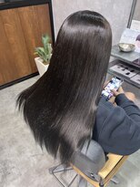 ヘアメイク リヴ(Hair Make Liv)&nbsp;髪質改善艶カラー【ナチュラルグレージュ】