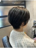 丸みショートボブ