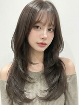 アルス(ars) 大人のミディアムロング抜け感くびれレイヤー