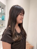 アトリエドゥーディマンシュ atelier doux dimanche&nbsp;ミルクティーインナーカラー