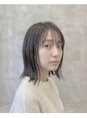 切りっぱなしボブ