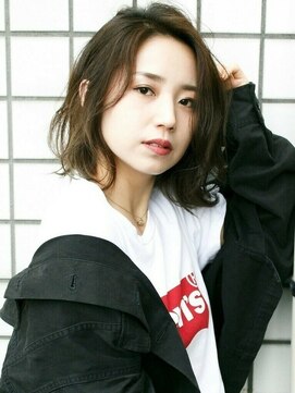 エムスラッシュ ソル センター南(M.SLASH SOL) ■SOLセンター南21-8■地毛風カラー/ワンレンボブ/ふわふわボブ
