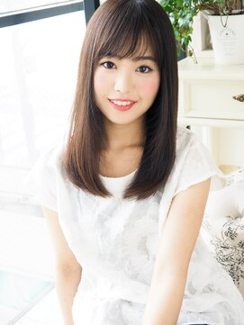 ジュレベール(JurerBelle) 【ジュレベール 松田】 自然にフェミニンな大人艶ストレート♪