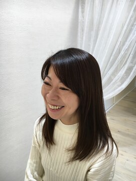 シャルム ヴィータ(Charme Vita) "セット時間短縮"ナチュラル×ストレート☆