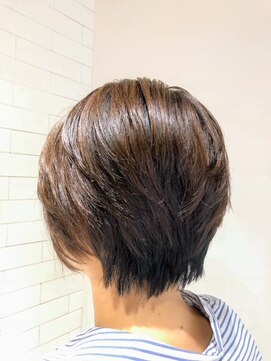 エイト 溝の口店(EIGHT) 【EIGHT溝の口】デザインカラー_切りっぱなしボブ