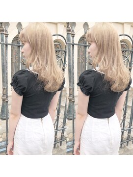 アクト 原宿(ACT) ミルクティー　ロング