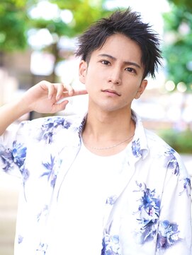 リップス 池袋(LIPPS) 刈り上げリバースアップバング