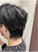 パーマ束感ショート☆