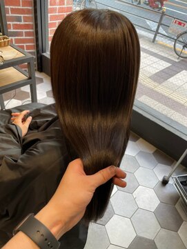 ジュネス 奈良橿原(Jeunesse) 酸性縮毛矯正×ロングヘア