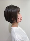 垢抜けナチュラルショートボブ