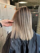 ラフ(LAFF)&nbsp;#黒髪#ボブルフ#ネビージュ#小顔#ワンレン