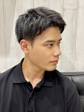 ヨシザワインク プレミアム 横浜 桜木町店(YOSHIZAWA Inc. PREMIUM) 爽やかメンズアップバング