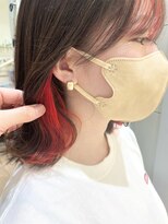 フェイスフレーミング×インナーカラー