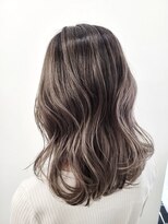 ゴットラトゥール(GOTTO LATOUR)&nbsp;ハイライト×グレージュ大人可愛いふんわりカール外国人風