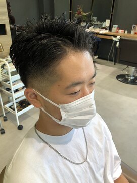 アンプヘアー 桂店(unpeu hair) メンズ刈り上げフェードカット