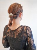 お呼ばれヘアセット