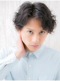 アースカラーふわ巻きエアリーマッシュパーマU北浦和