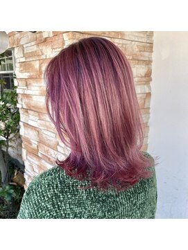 アメーテール アーム(a.meteru) ピンクグラデーションカラー