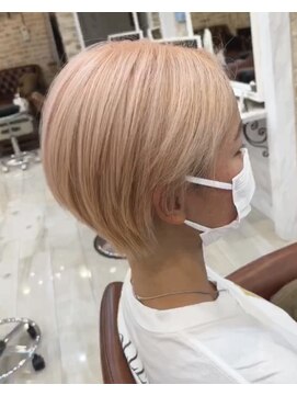 フィンチ(Finch) 【Finch高橋】大人ショート/丸みショート/Wブリーチカラー