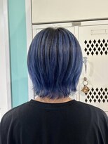 マティーナ ヘアー 池袋(Matina hair)&nbsp;【ブラック×ブルー×アンブレラカラー】20代30代40代50代