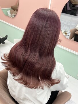 ガーランド(Girland) 【girland】カシスピンク 韓国風/レイヤーカット