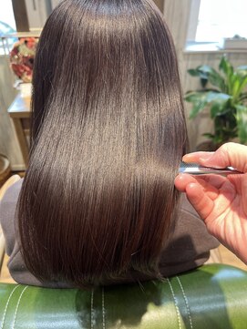 エンヘアー(eN HAIR) 【髪質改善】レゾカラー+メテオトリートメント