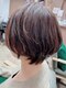 リノ(Lino)の写真/【360度どこから見てもキレイなショートヘアに♪】再現性の高いカットで自宅でのスタイリングも簡単に！