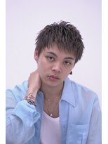 クロムトウキョウ ザ バーバー ネオン 新宿店(CHROM TOKYO the Barber ne/on) アッシュグレーショート