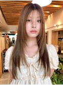 韓国風大人レイヤーカット/ハッシュカット/くびれヘア/船橋駅