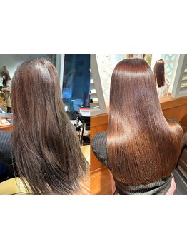 クセ毛・うねり・広がり…ノンダメージの縮毛矯正でお悩みを改善！自然な仕上がりが人気の秘密☆