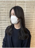 韓国風顔周りカット 2