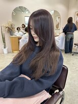 キュオンシア(CUEON. ciea)&nbsp;暖色カラー×ピンクブラウン