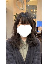 キャラ 池袋本店(CHARA)&nbsp;朝のセットを楽に♪エアウェーブパーマ*＊