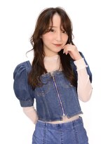 ヘアーリゾートパル(HAIR RESORT PAL)&nbsp;ゆるふわ巻き韓国風前髪スタイル♪