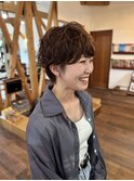 ニュアンスショートパーマ