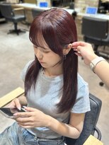 ゼスト 三鷹店(ZEST)&nbsp;ブリーチなしでピンクラベンダーカラー/三鷹/吉祥寺/椛