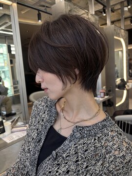 アスター 天神大名店(Aster) ココアグレージュショートボブ/ヘイリーボブ/天神