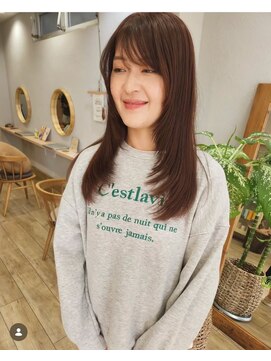 顔周りにレイヤーを