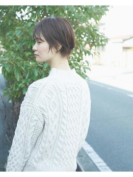 マル ニシノミヤ(MAR.co) ミントベージュショート