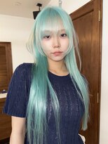 ペレ 梅田(PELE)&nbsp;着物ヘア/大人ガーリー/ダークアッシュ/似合わせカット/大阪梅田