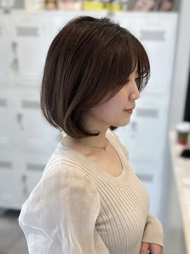 プラチナ(PLATINA) ボブ内巻きボブタンバルモリ韓国ボブ大人ボブ