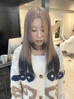 ノエル 池袋店(noel)&nbsp;manami×ブラックエンドデザイン ブリーチカラー