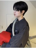 handsome short hair