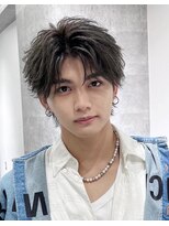 アストラ(ASTRA)&nbsp;MEN’S HAIR/波巻きツイストスパイラル/リバースセンターパート