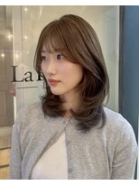ラフィネ 成増店(raffine)&nbsp;【raffine佐藤】上品な毛流れレイヤー/ベージュ/20代30代/成増