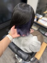 ココット 京橋店(cocotte)&nbsp;艶髪インナーブルーラベンダーカラー