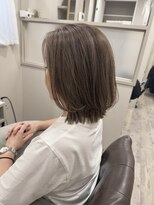 カミノワ(kaminowa)&nbsp;大人くびれボブ/40代/50代/白髪ぼかし/脱白髪染め/丸型